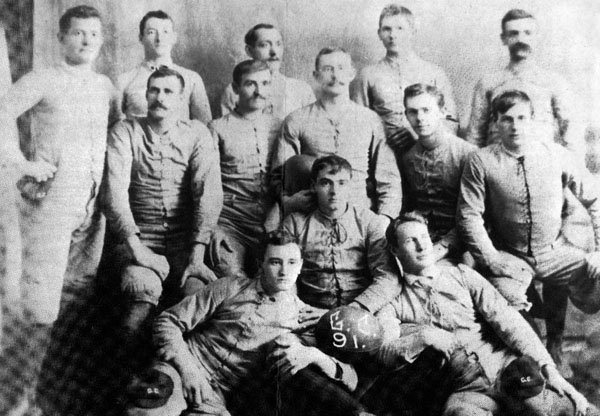 Geneva College Basketball Team 1891